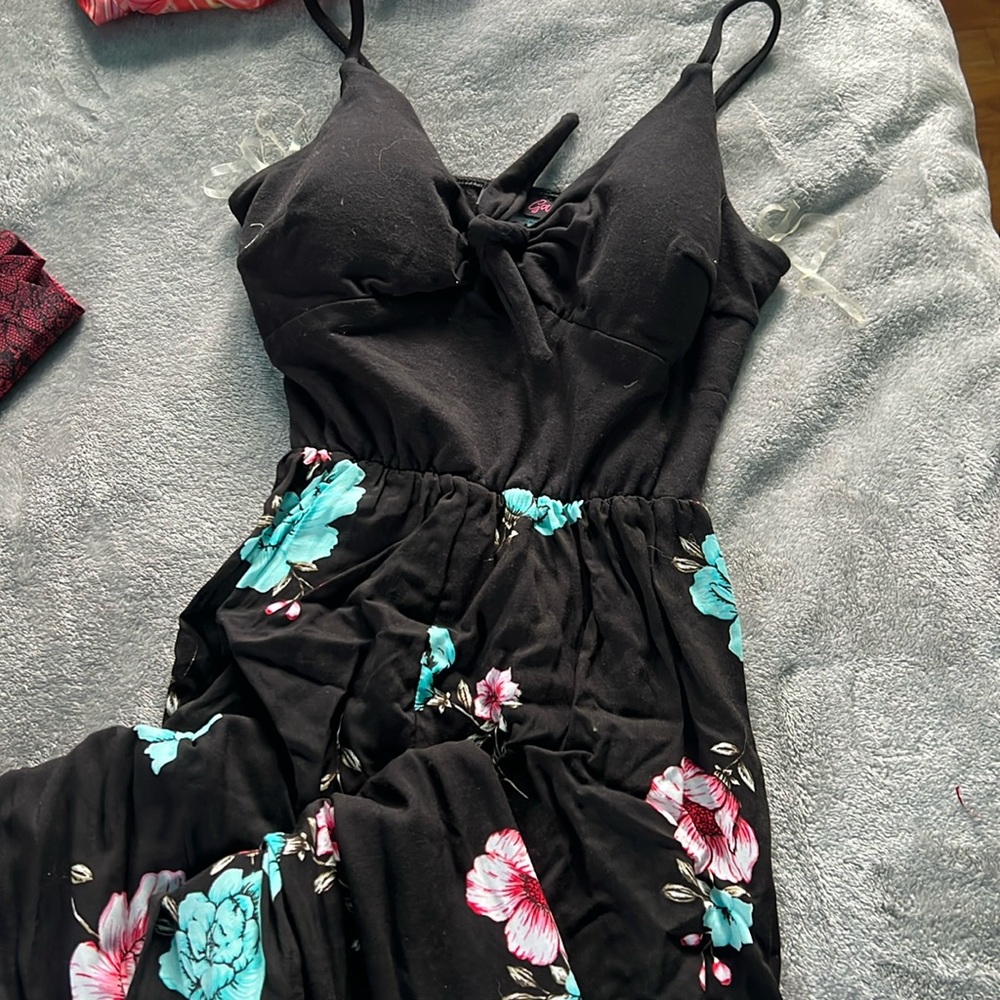 floral jumpsuit